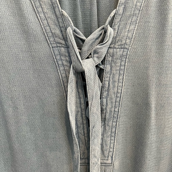 Anthropologie Splendid Ombré Chambray Dress - Picture 4 of 7